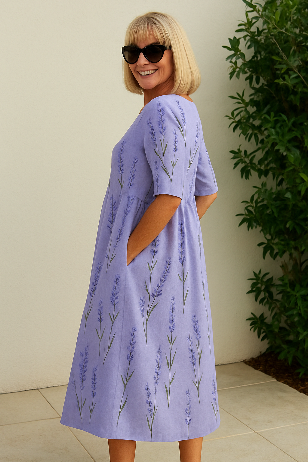 VESTIDO MIDI RELAX LUNA