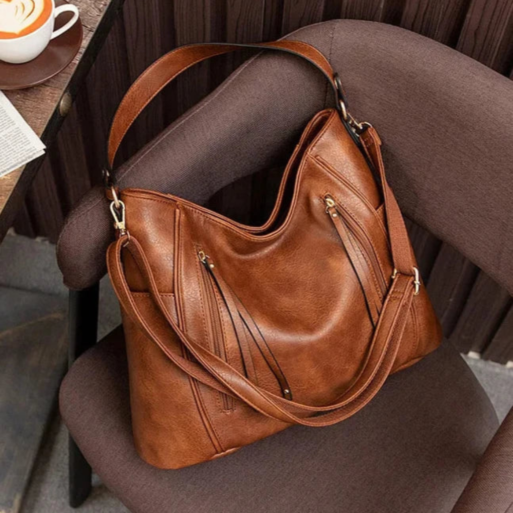 Wendy™ | Bolsa de Franja de Couro