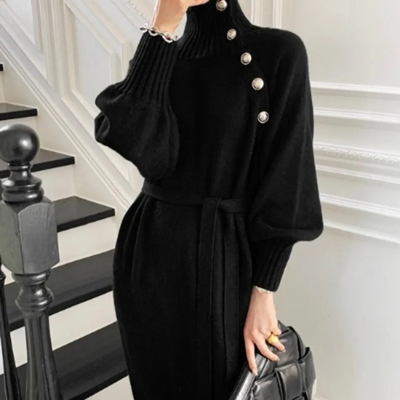 Evelia - Vestido Envolvente Confortável