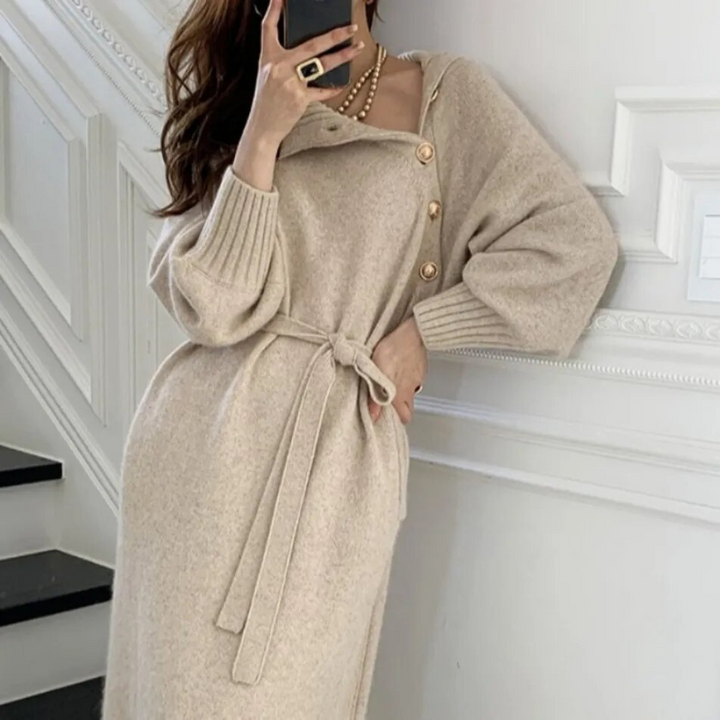 Evelia - Vestido Envolvente Confortável