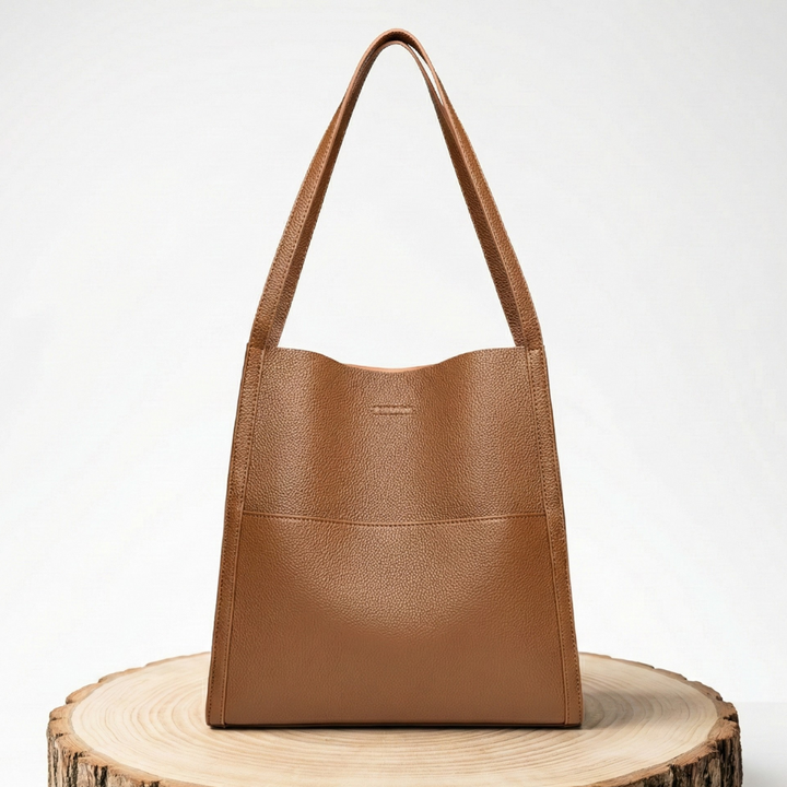 Elena™ | Elegante mala de ombro em pele