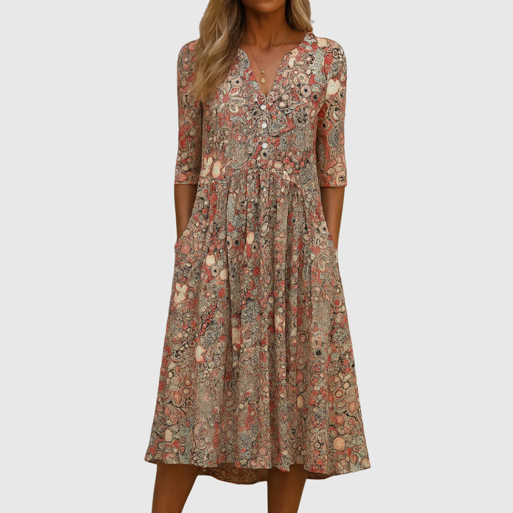 Harlow | Vestido Elegante com Decote em V
