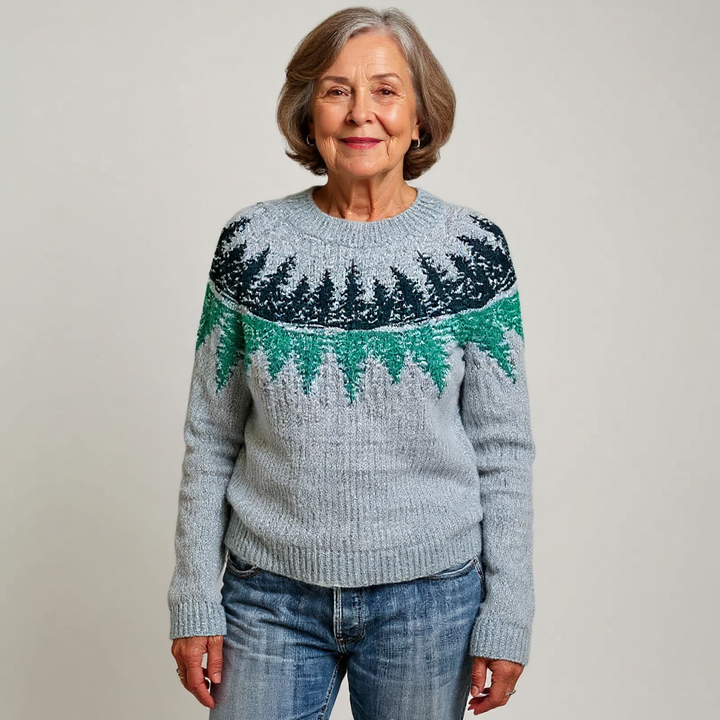 Victoire | Pullover vintage tricotado