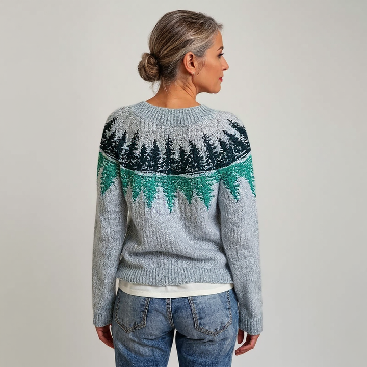 Victoire | Pullover vintage tricotado