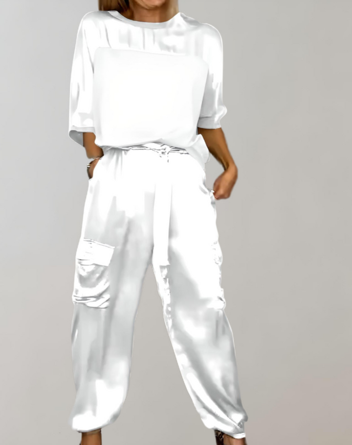 Finley - Conjunto Lounge Cargo Seda