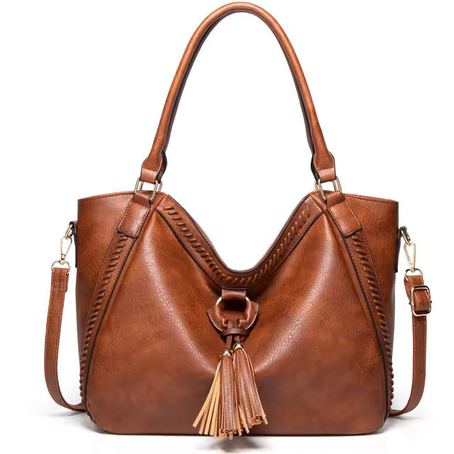 Andrea™ | Bolsa de Couro Intemporal
