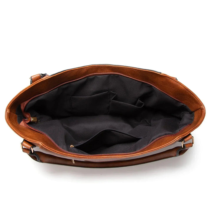 Andrea™ | Bolsa de Couro Intemporal