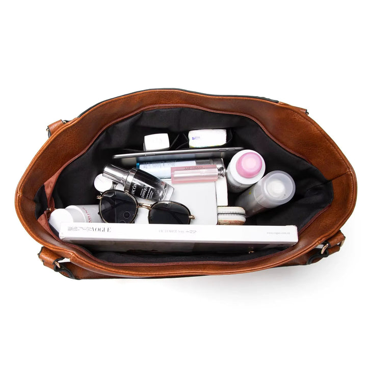 Andrea™ | Bolsa de Couro Intemporal