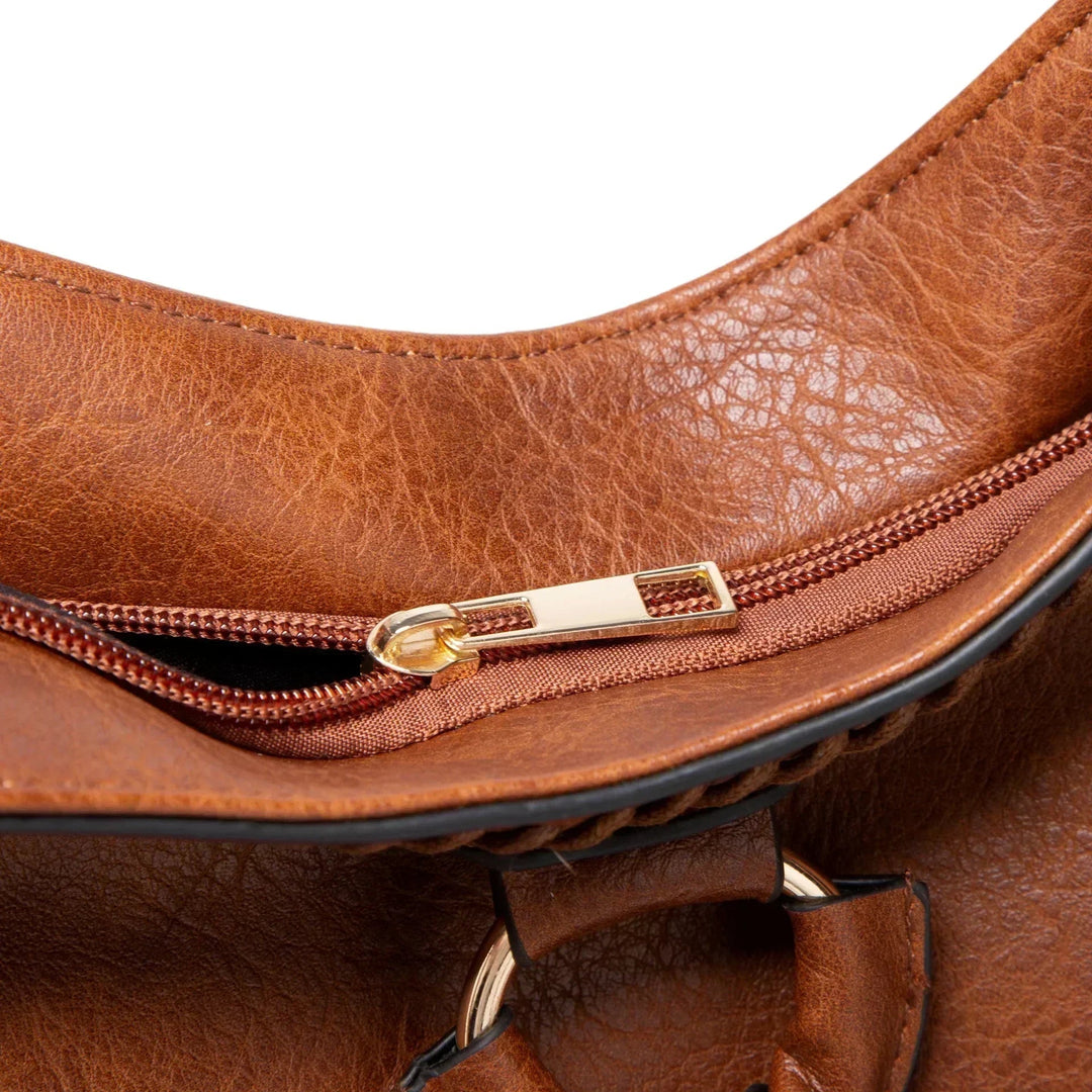 Andrea™ | Bolsa de Couro Intemporal