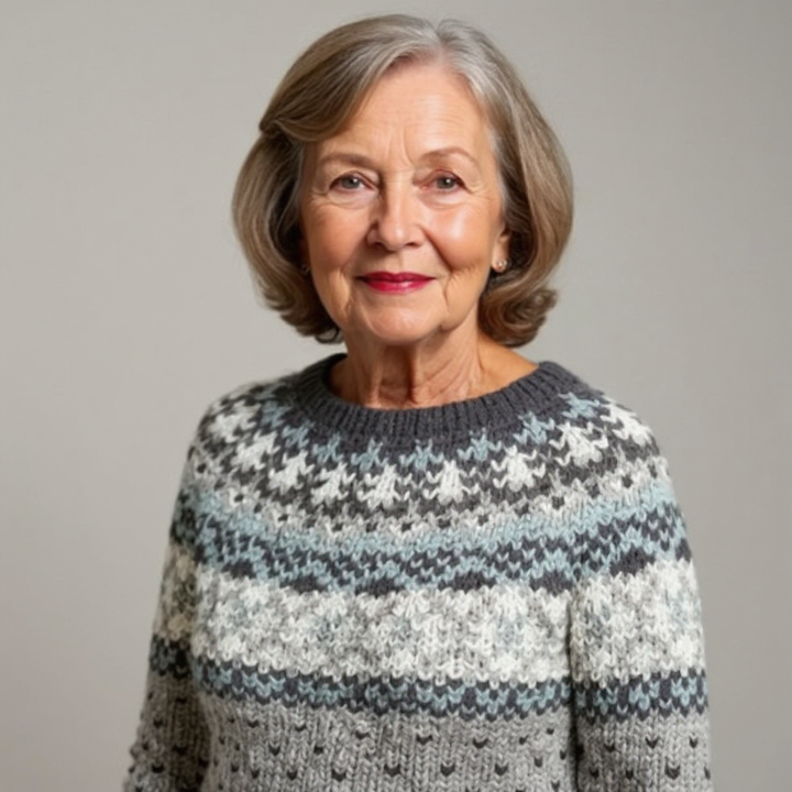 Marguerite | Pullover vintage tricotado