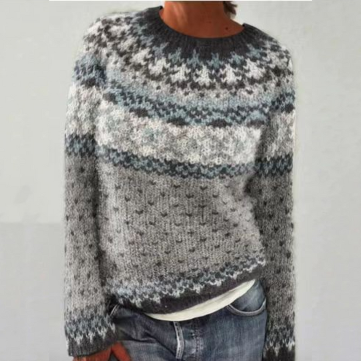 Marguerite | Pullover vintage tricotado