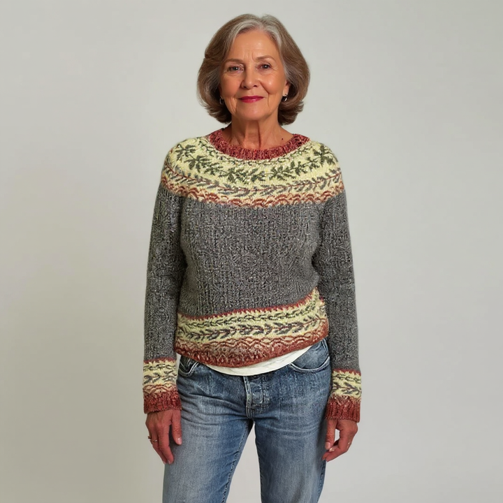 Axelle | Pullover vintage tricotado