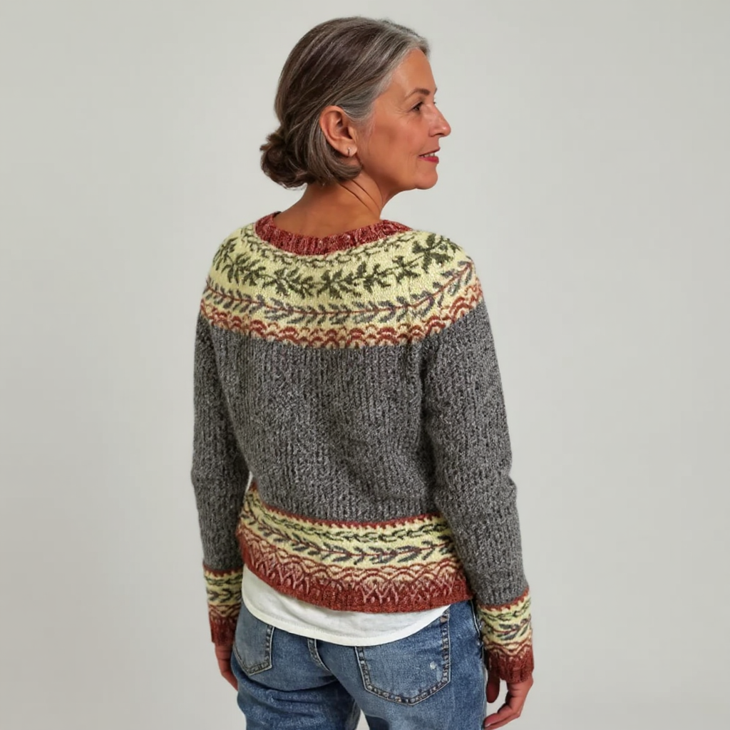 Axelle | Pullover vintage tricotado