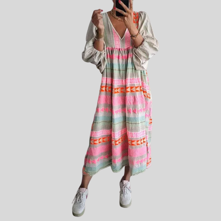 Jessenia - Vestido Boho Confortável