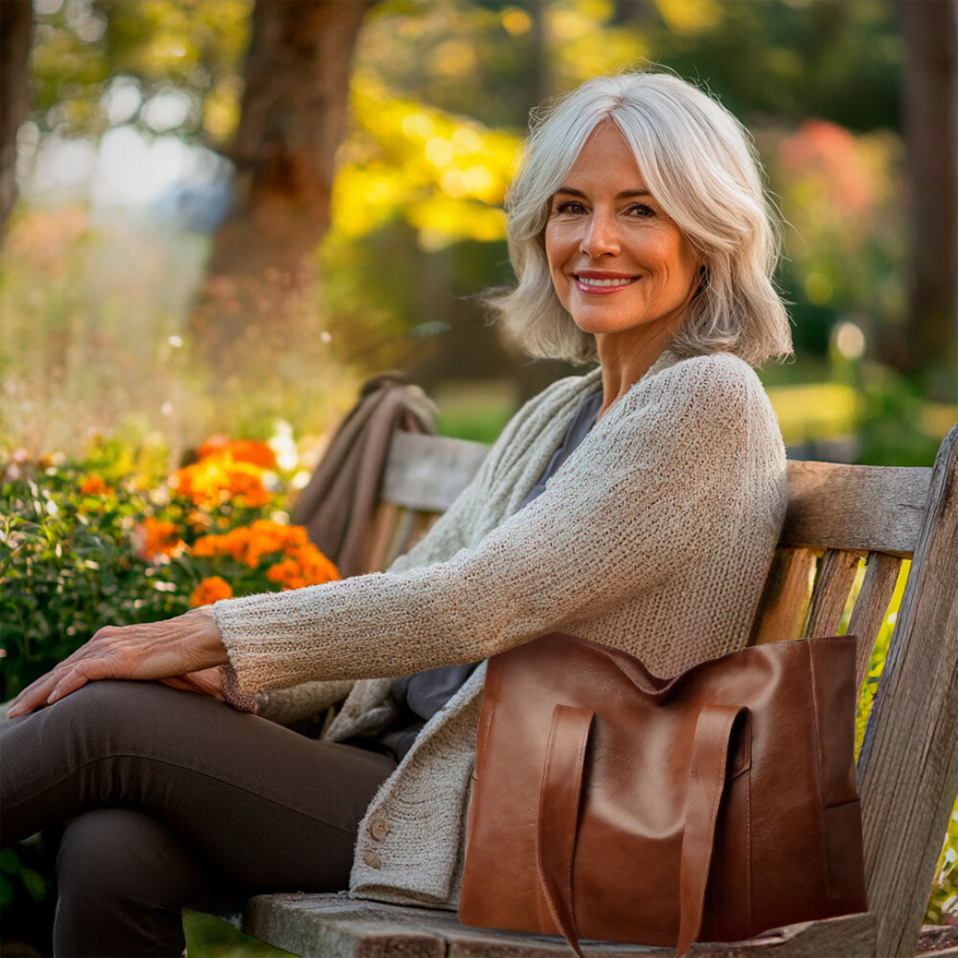Stephanie™ | Saco Clássico Elegância Intemporal