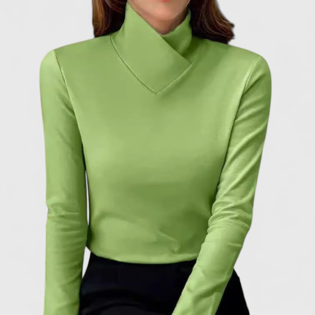 Clémence | Luz | Elegante Conexão com Gola