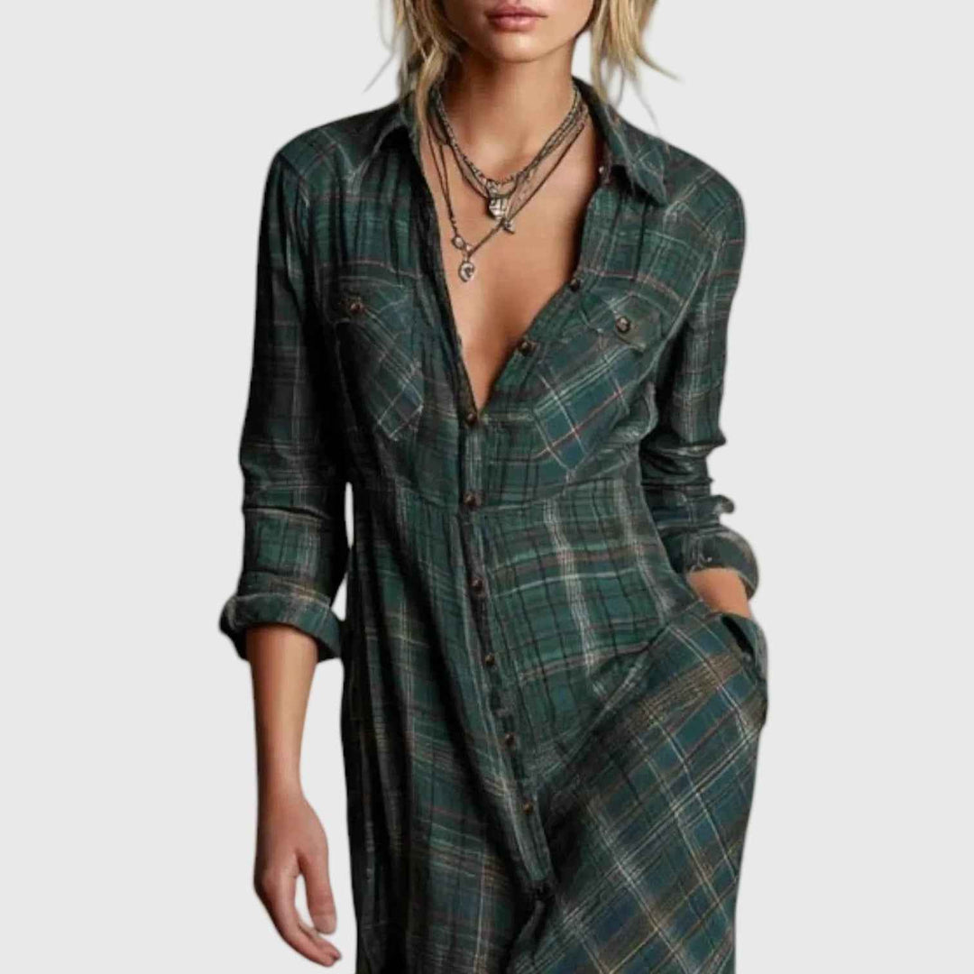 Maxi Vestido Elegante | Rosa