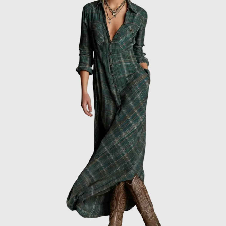 Maxi Vestido Elegante | Rosa