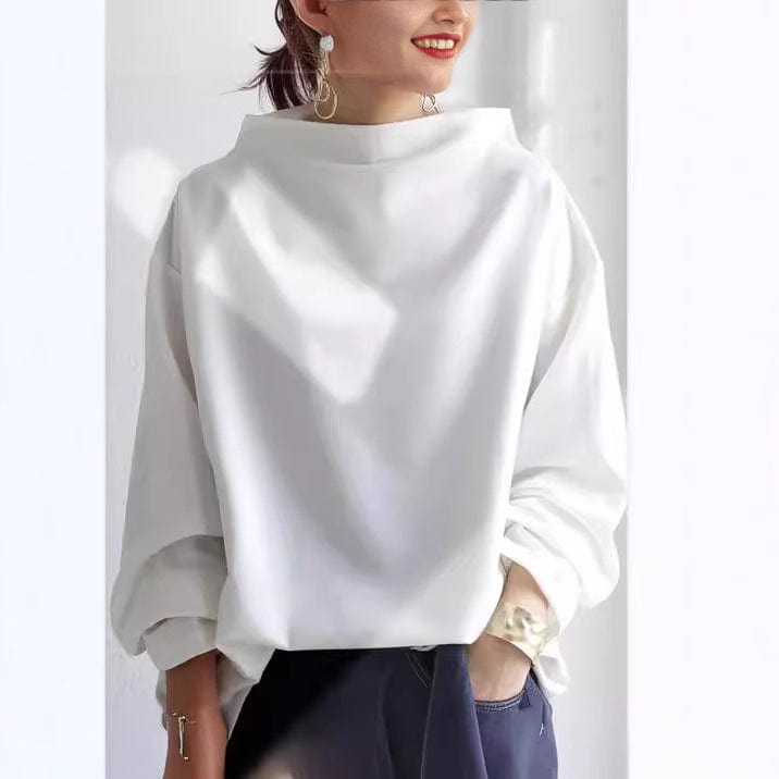 Lisa | Top casual com gola alta