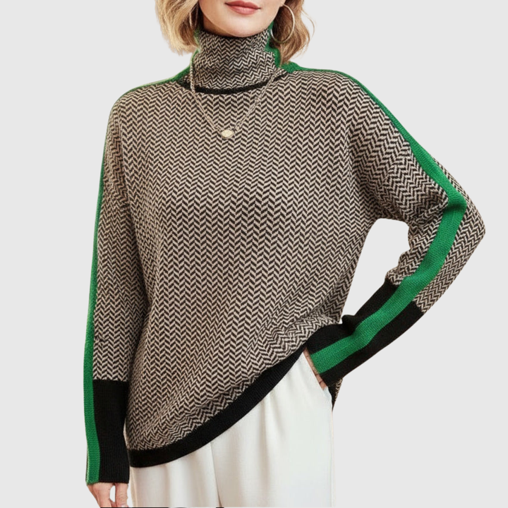 Eleanor | Gola Alta Herringbone Luxe