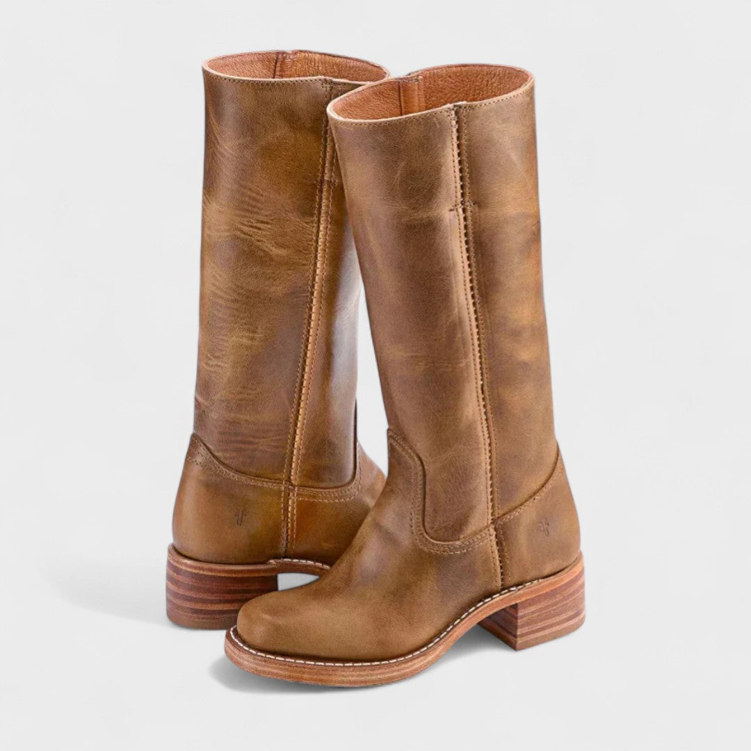 Botas Clássicas de Montaria com Cano Alto