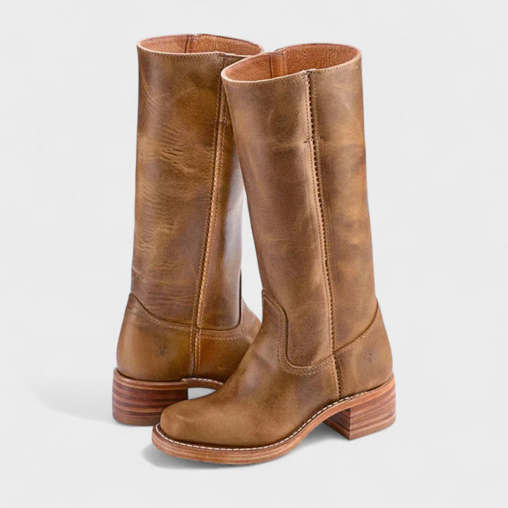 Botas Clássicas de Montaria com Cano Alto