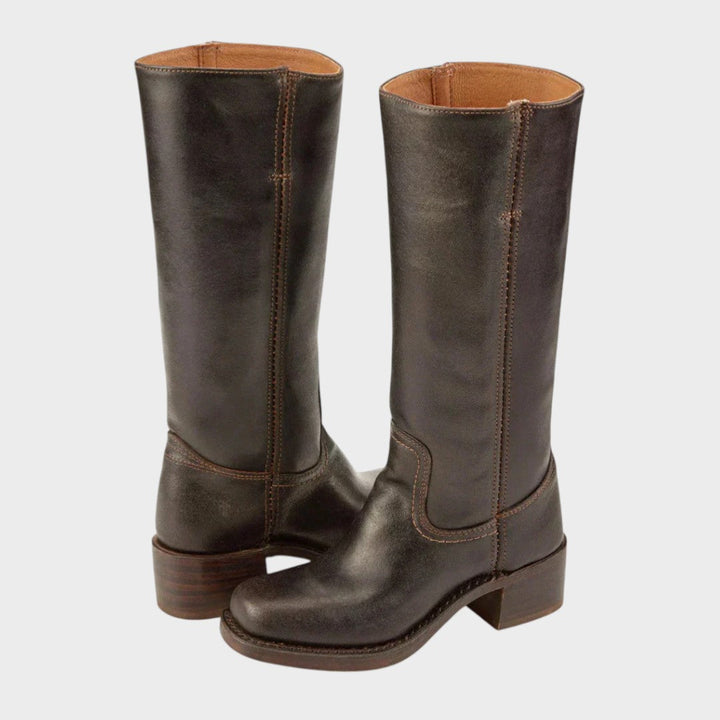 Botas Clássicas de Montaria com Cano Alto