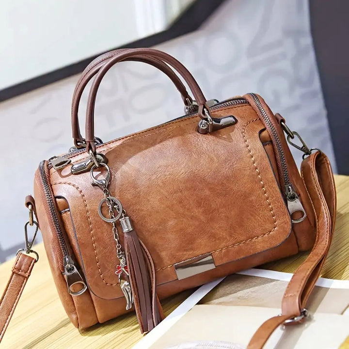 Julie™ | Bolsa de Couro Texturizado