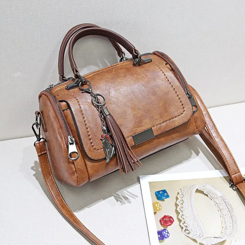 Julie™ | Bolsa de Couro Texturizado