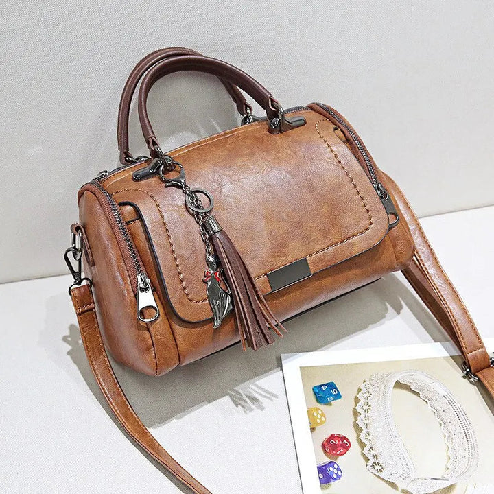 Julie™ | Bolsa de Couro Texturizado
