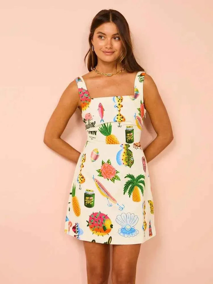 Azaleia - Vestido Tropical Delicioso