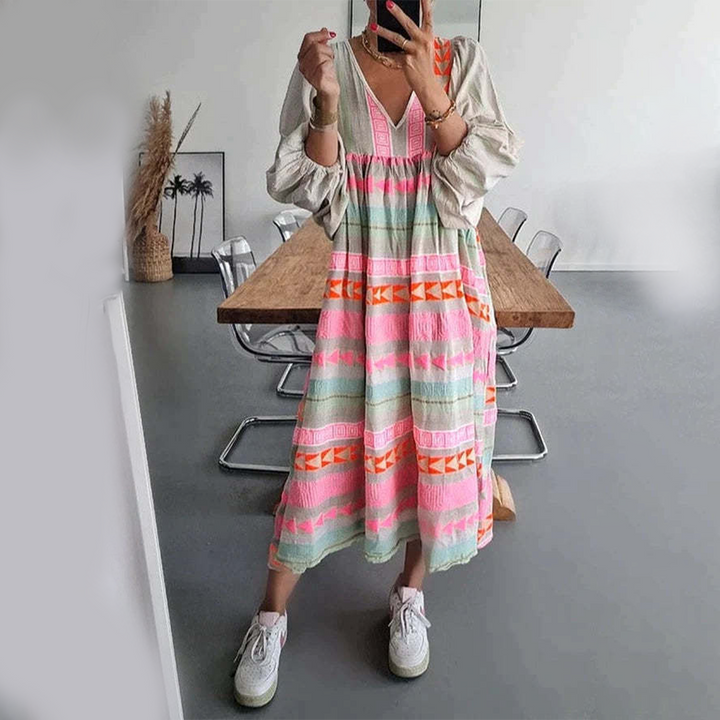 Jessenia - Vestido Boho Confortável