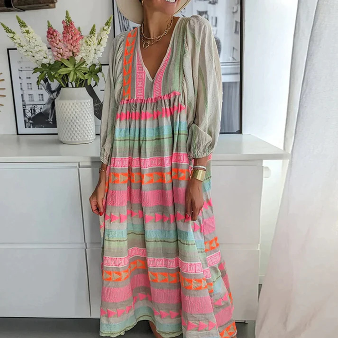 Jessenia - Vestido Boho Confortável