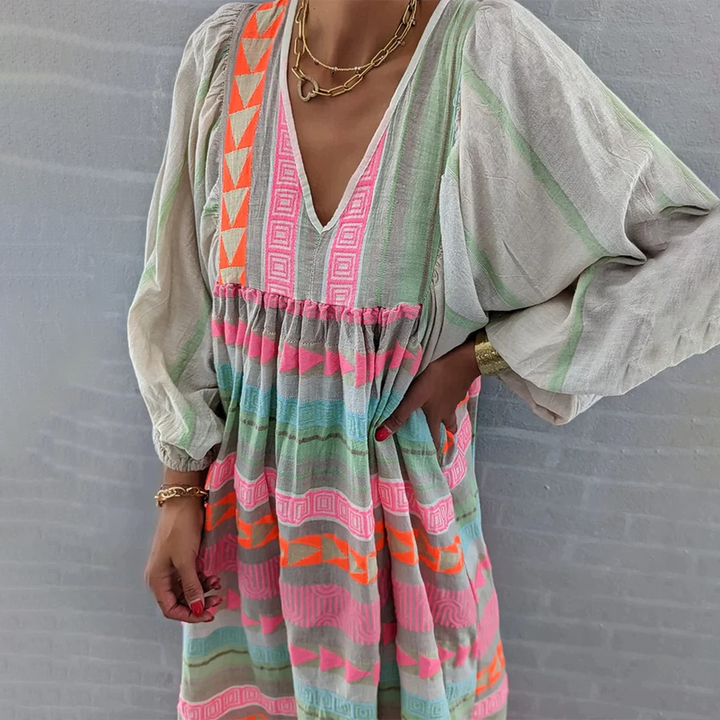 Jessenia - Vestido Boho Confortável
