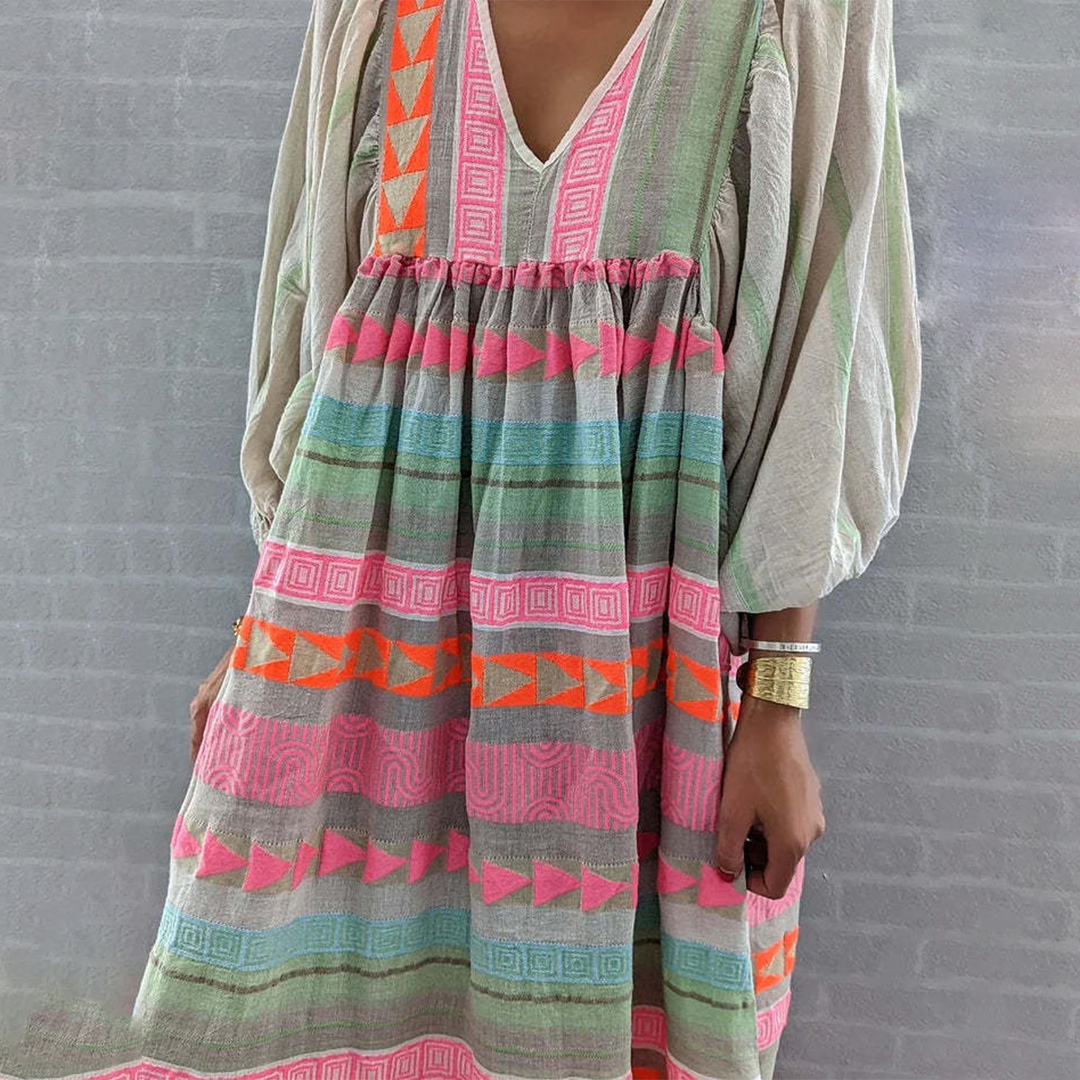 Jessenia - Vestido Boho Confortável