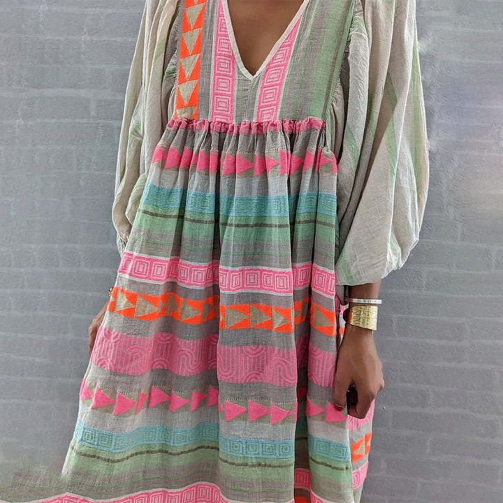 Jessenia - Vestido Boho Confortável