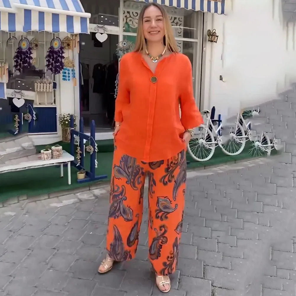 Flavia - Conjunto Boho Elegante