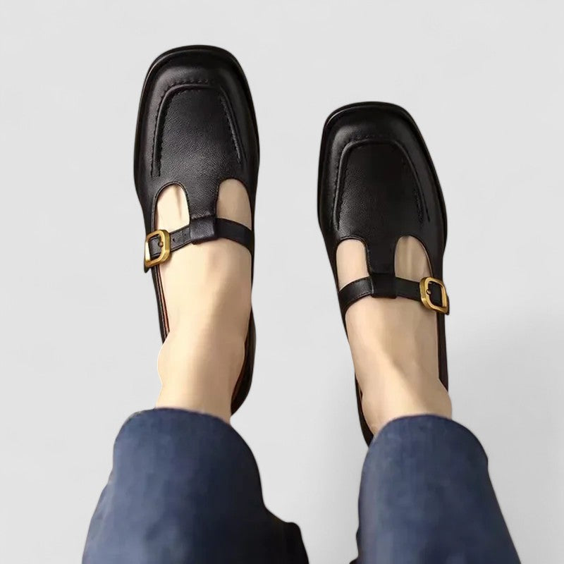 Kyrahnae | Sapatos Mary Jane com T-strap ortopédico