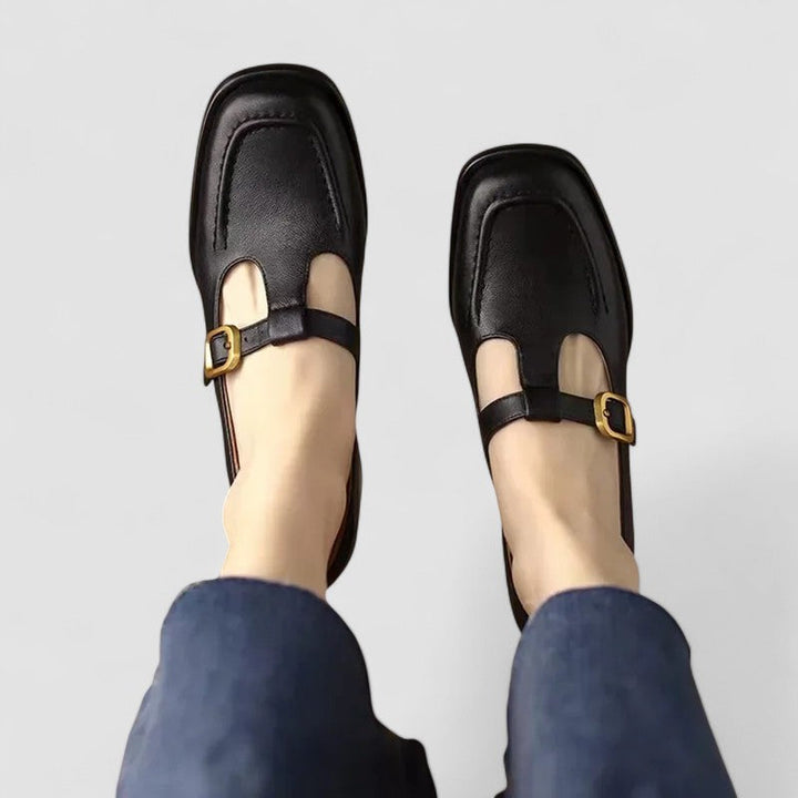 Kyrahnae | Sapatos Mary Jane com T-strap ortopédico