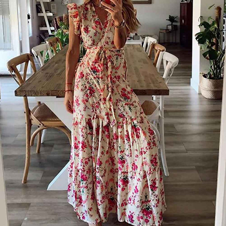 Shera - Maxi Vestido de Flores