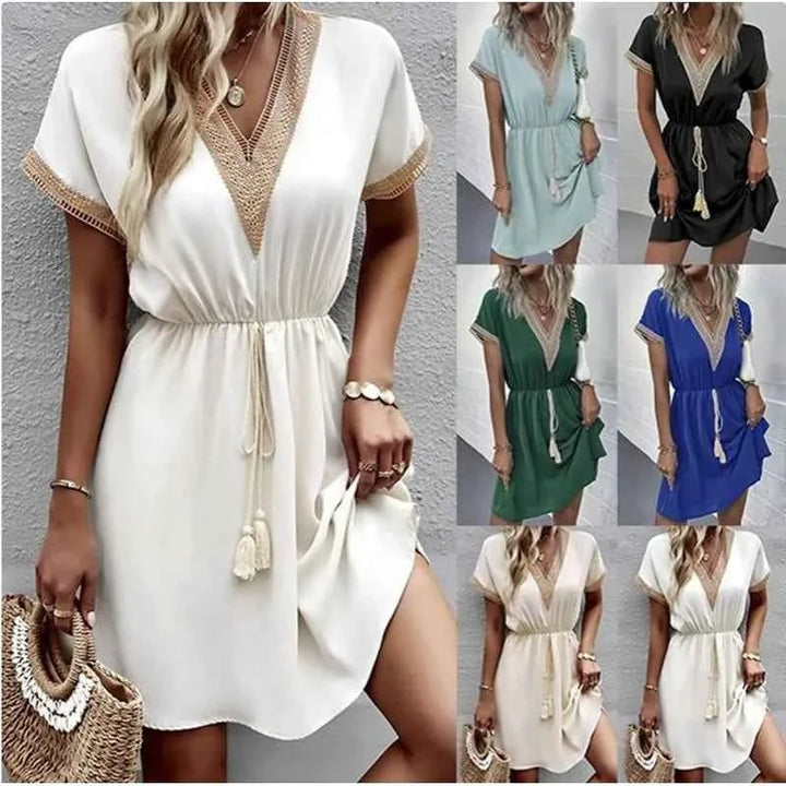 Sabrina - Elegante Vestido Boêmio