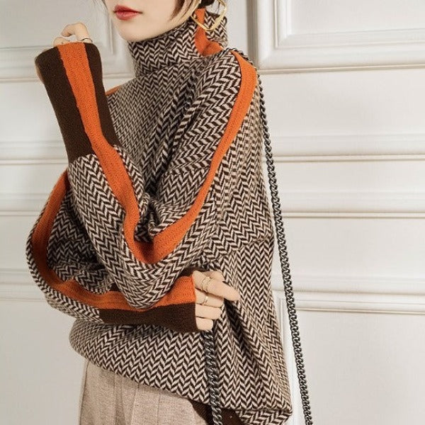 Eleanor | Gola Alta Herringbone Luxe