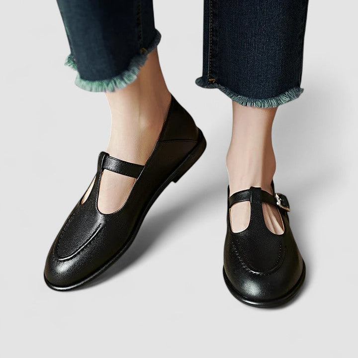 Ariyzzah | Sapatos Mary Jane ortopédicos com salto baixo