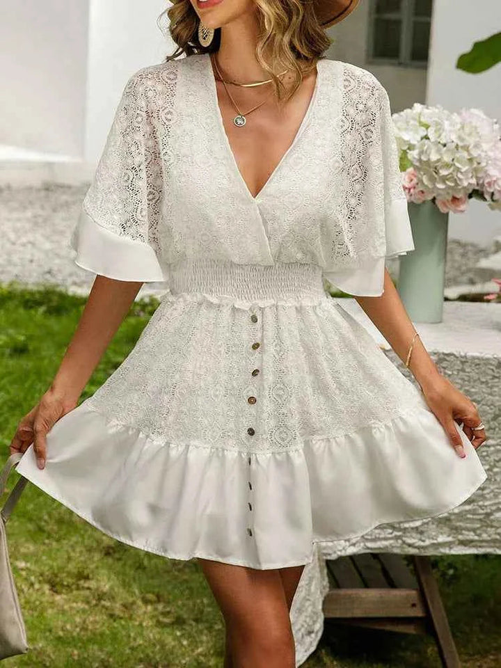 Carole - Vestido Boémio de Renda