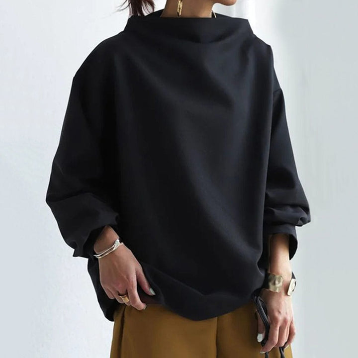 Lisa | Top casual com gola alta