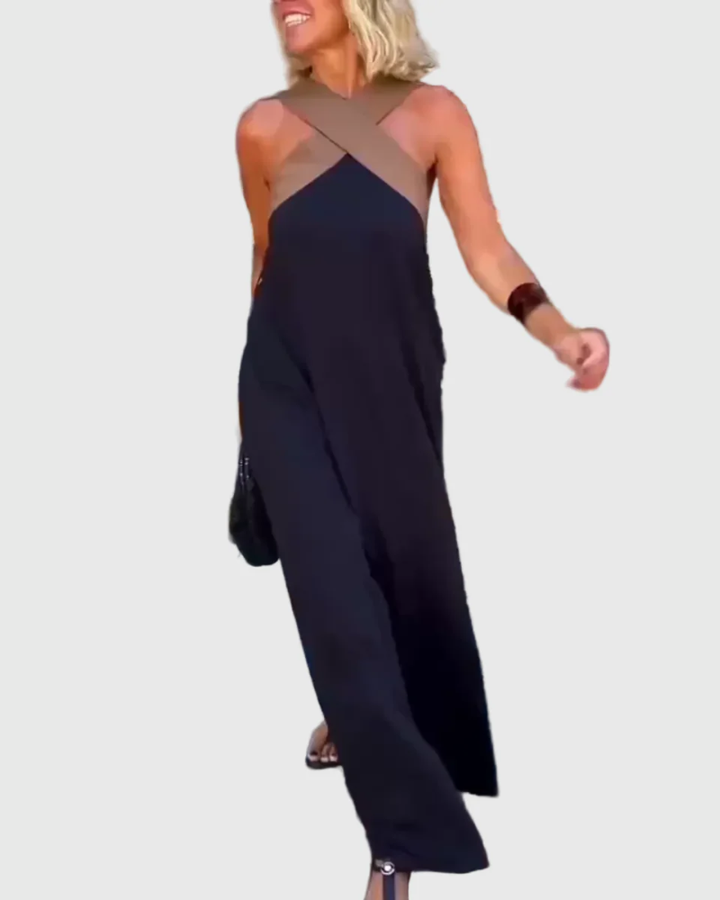 Elena | Elegante Maxi Vestido Fluido