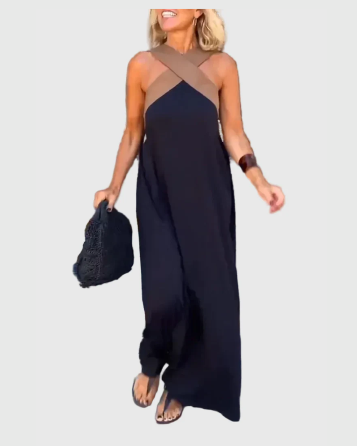 Elena | Elegante Maxi Vestido Fluido