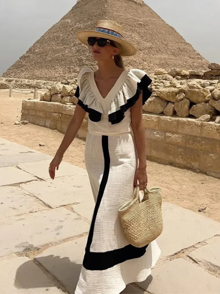 Maya - Conjunto Elegante de Duas Peças