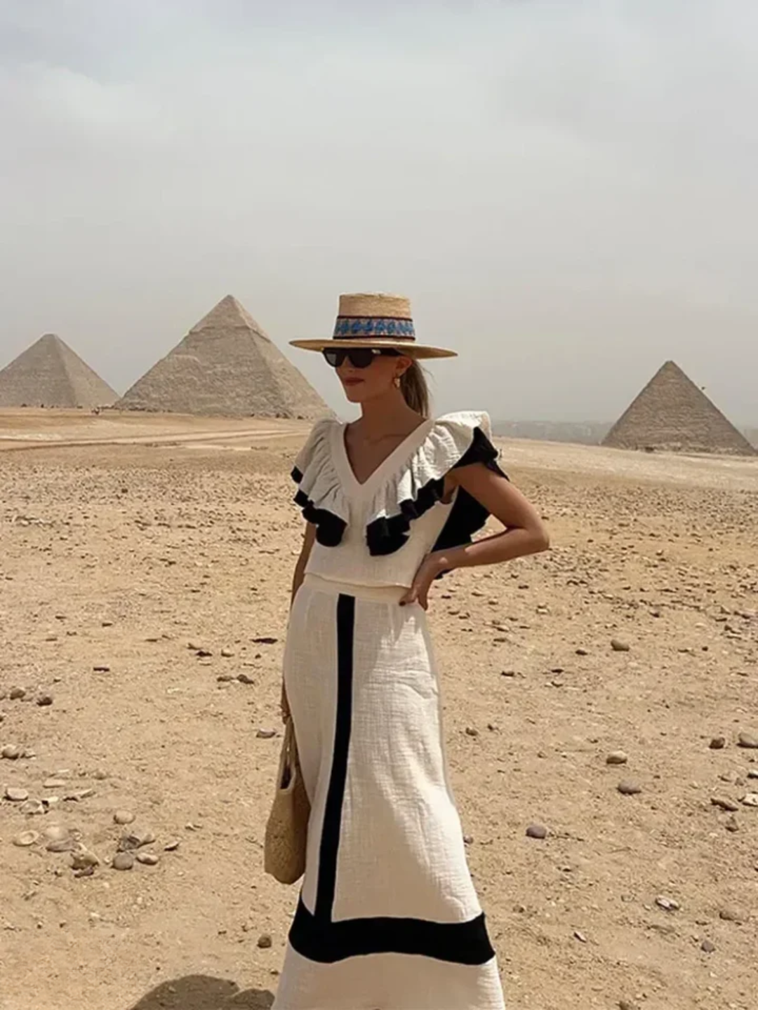 Maya - Conjunto Elegante de Duas Peças