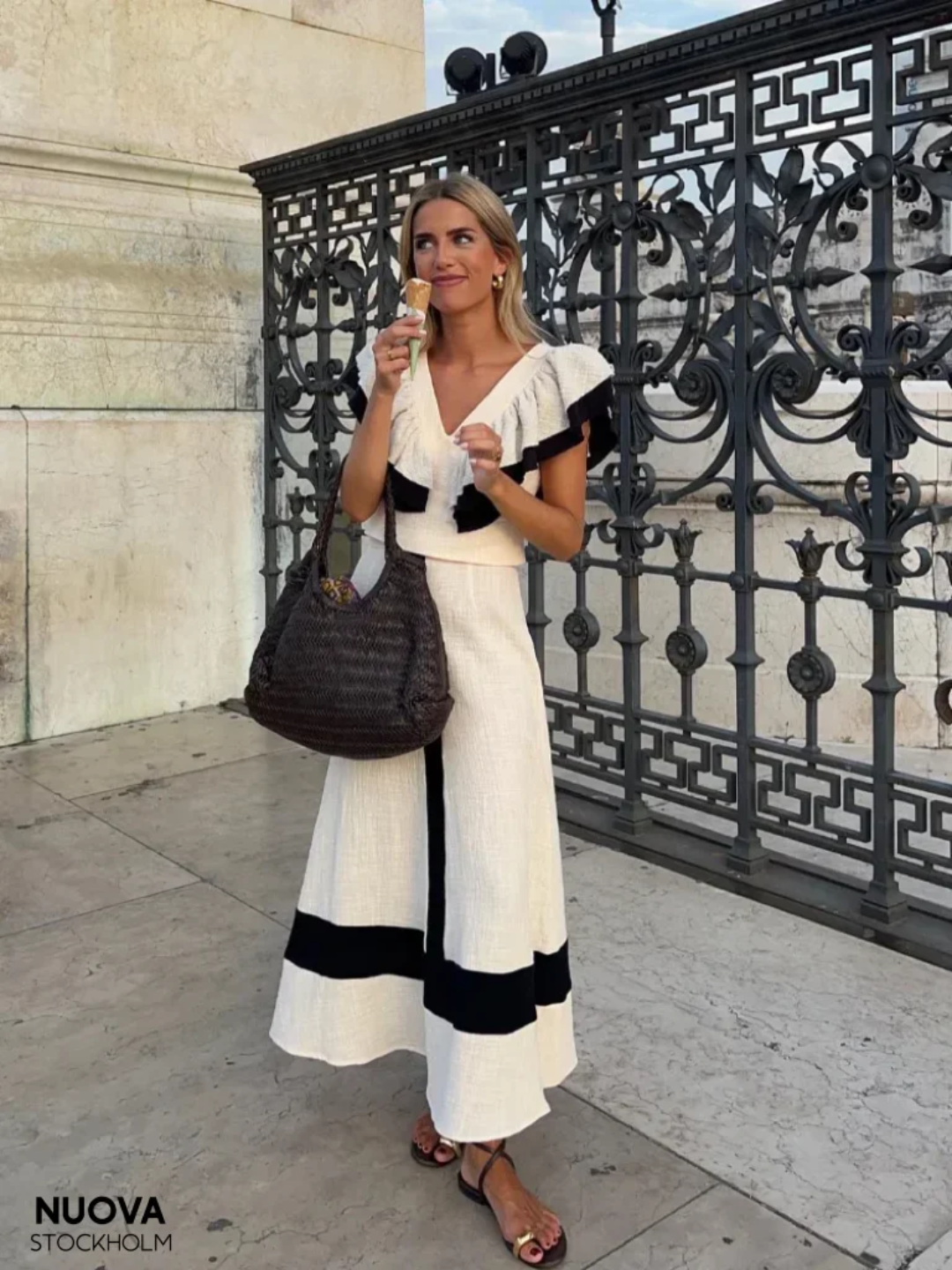 Maya - Conjunto Elegante de Duas Peças